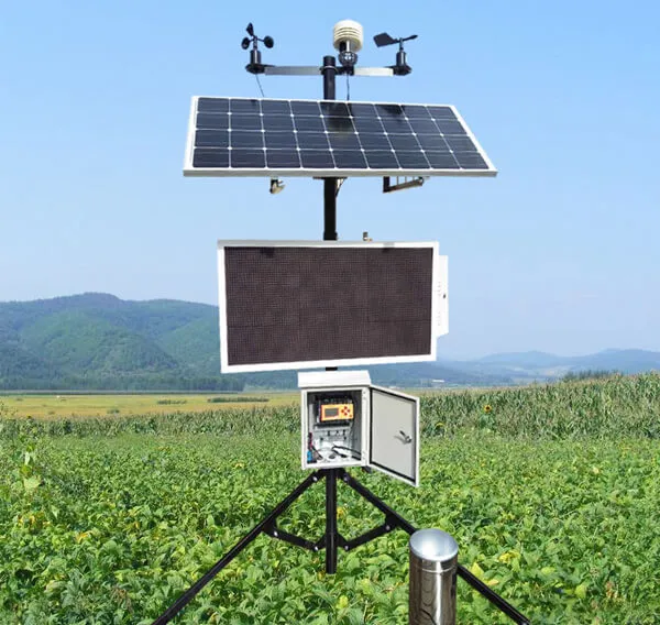 Categoria estação meteorológica para controle climático de Floricultura SA